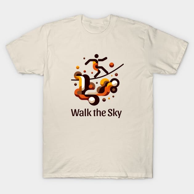 Walk the sky T-Shirt by Moniato